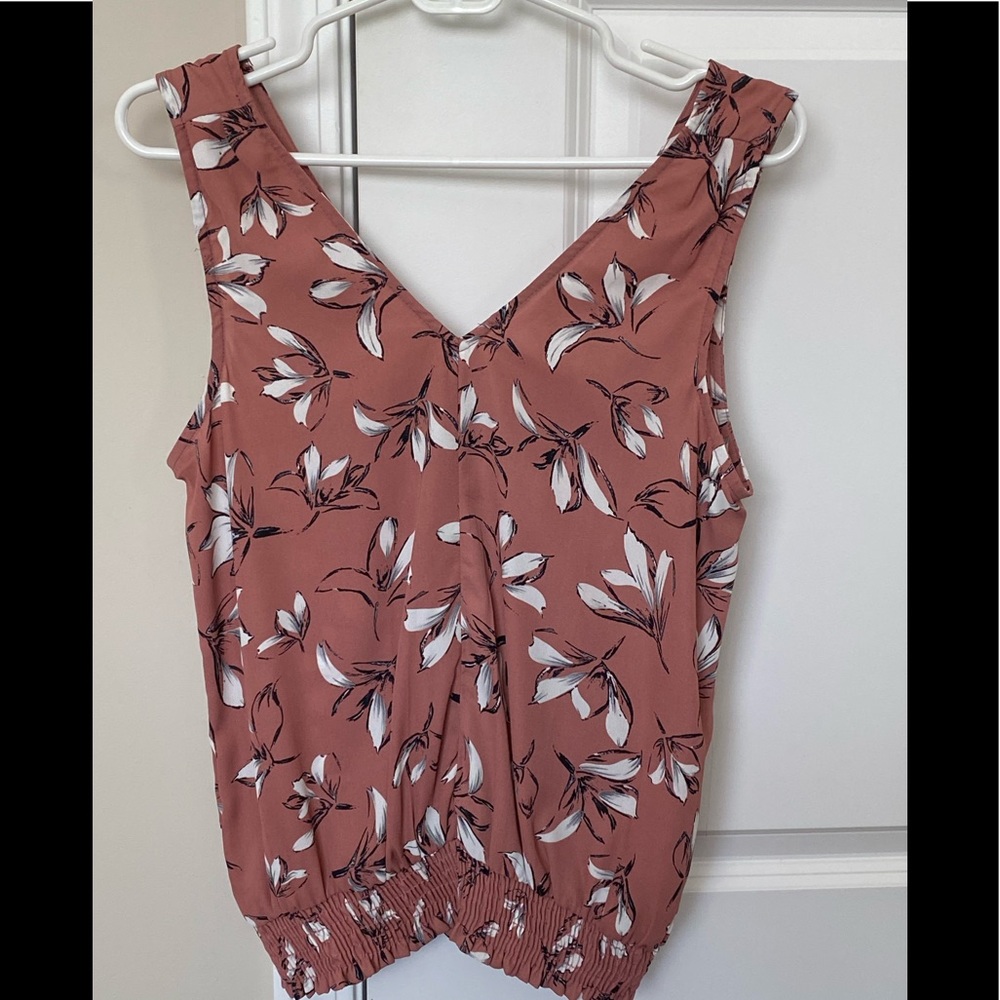 Evereve Smocked Blouse XS